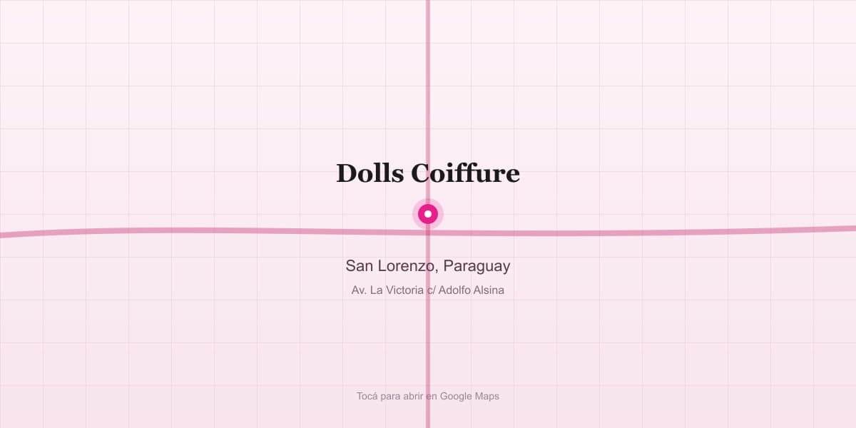 Mapa de Dolls Coiffure en San Lorenzo, Paraguay